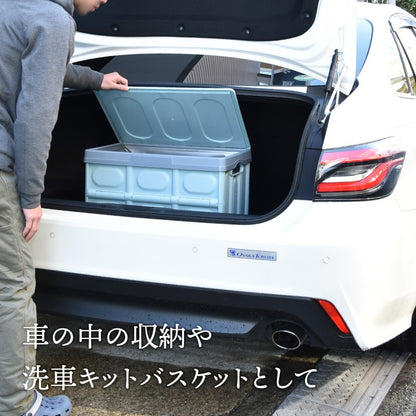 防水インナー付き折りたたみBOX30LW420×D280×H237mm防水カバーウォータープルーフ釣りキャンプアウトドアバーベキューレジャー