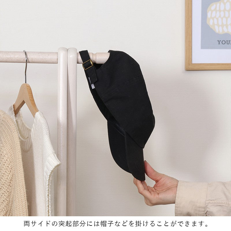 ハンガーラック木製折りたたみ頑丈スリム省スペースコートハンガー幅75棚付きコート掛けシンプルおしゃれコンパクト洋服掛け北欧ハンガーラック洋服収納大容量軽量75cm幅シングルハンガースタンド薄型高い子供服a型三角スタンドウッド