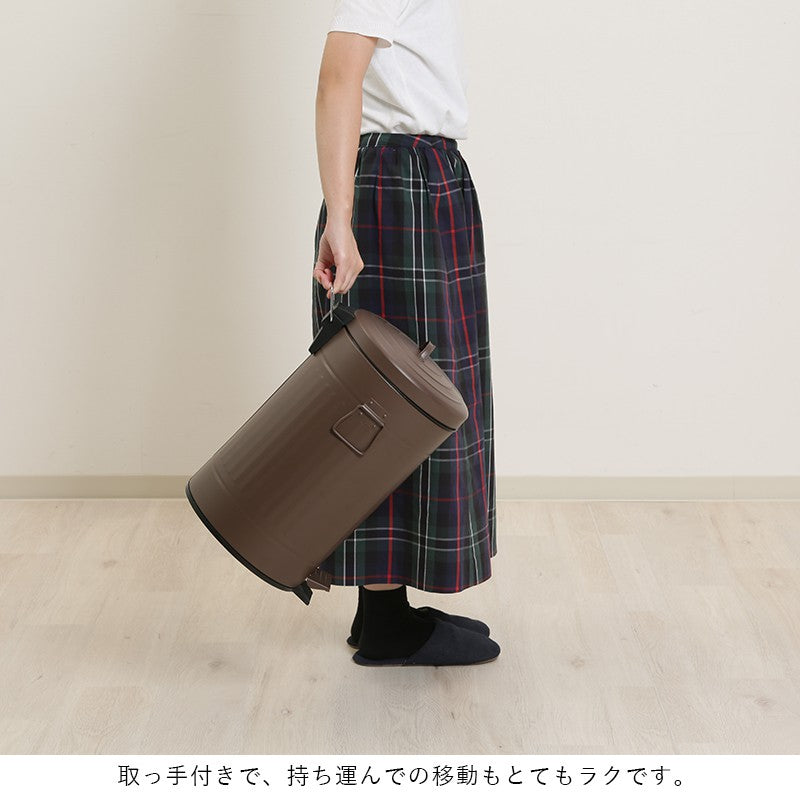 ゴミ箱ごみ箱ふた付きおしゃれ12lペダル丸型ダストボックスごみばこ12リットル洗面所小さい臭わない蓋付き省スペースリビングコンパクト12Lかわいいスチール中身見えない室内スリム一人暮らし部屋約幅30ミニ小型業務用袋見えない開閉