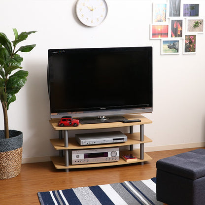テレビ台ローボード収納32インチ90cm幅テレビボードTV台TVボードテレビラックゲーム機収納木目調北欧テレビ台棚ラックおしゃれ一人暮らし小さい小さいサイズ軽いゲーム収納24型小型24インチ26インチブラウンホワイトナチュラル