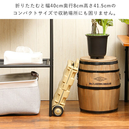 キャリーカート軽量折りたたみ買い物コンテナキャリーアウトドア2輪コンパクトキャリーボックスショッピングカート買い物用折り畳み輪軽いコロコロミニアウトドアワゴン頑丈折り畳み式旅行超コンパクトキャンプコンテナキャリーコンテナカート