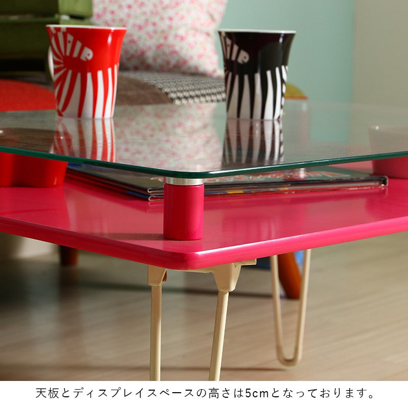 ローテーブル折りたたみ小さめテーブル折りたたみテーブル小さい北欧おしゃれミニテーブルガラス軽い折り畳みテーブル机7550軽量ミニ座卓折り畳み和室コンパクト棚付き一人暮らしちゃぶ台リビングソファロー折れ脚リビングテーブル簡易黒
