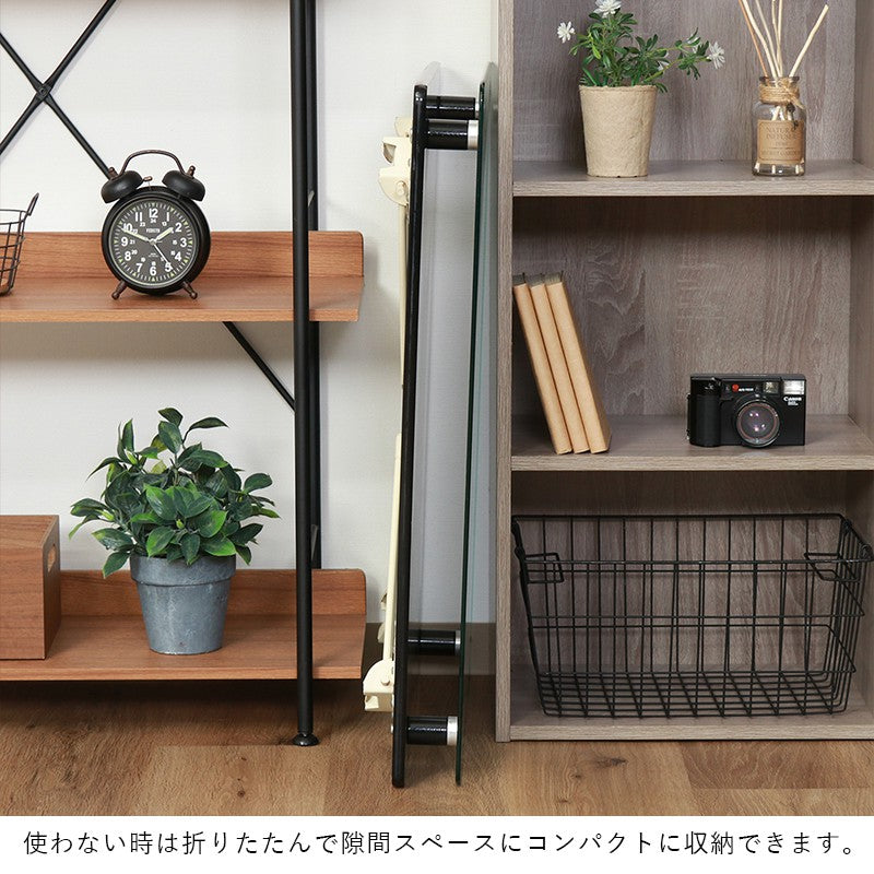 ローテーブル折りたたみ小さめテーブル折りたたみテーブル小さい北欧おしゃれミニテーブルガラス軽い折り畳みテーブル机7550軽量ミニ座卓折り畳み和室コンパクト棚付き一人暮らしちゃぶ台リビングソファロー折れ脚リビングテーブル簡易黒