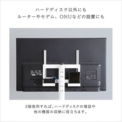 八角テレビスタンド専用ハードディスクホルダー単品