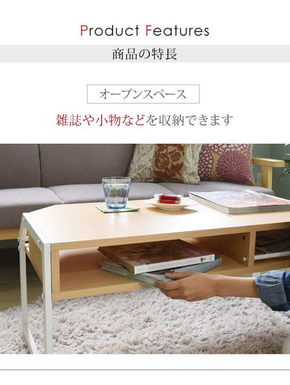 テーブルローテーブルRita北欧風センターテーブル北欧テイストおしゃれ木製スチールホワイトブラック