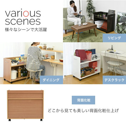 押入れ収納ラック2個セット幅38奥行78キャスター付きワゴン整理隙間家具押入れ収納リビング大容量棚スライド収納庫日用品収納ケース