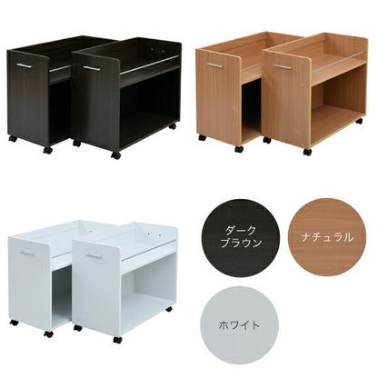 押入れ収納ラック2個セット幅38奥行78キャスター付きワゴン整理隙間家具押入れ収納リビング大容量棚スライド収納庫日用品収納ケース