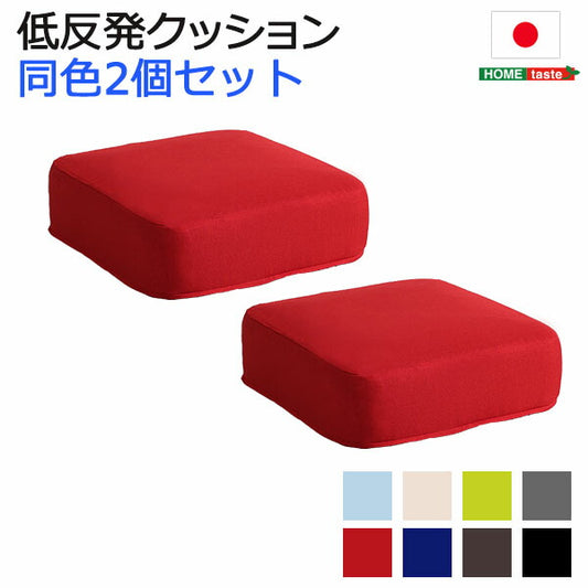 しっとり沈むカバーリング低反発クッション