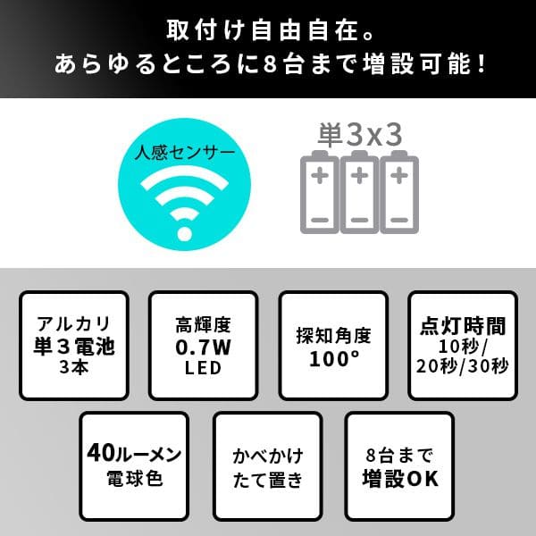 人感センサー