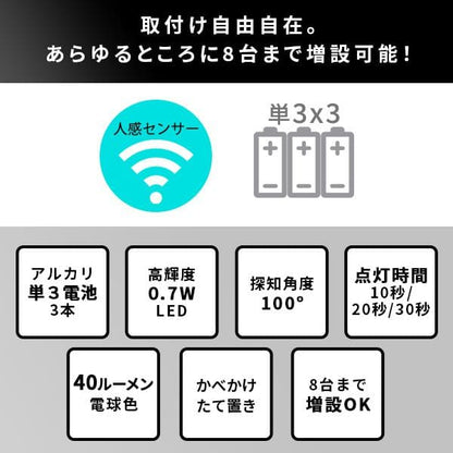 人感センサー