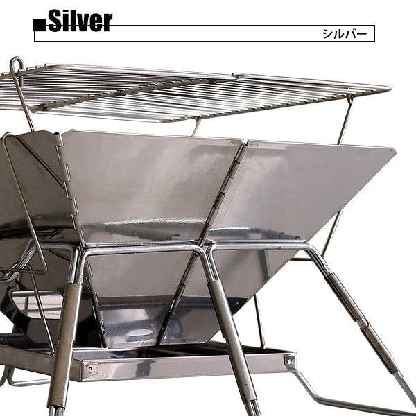バーベキューたき火台焚き火台バーベキューコンロコンパクト焚火台収納バッグ付きBBQコンロソロキャンプアウトドア折りたたみたき火台焚き火キャンプ道具かっこいい簡単楽しい