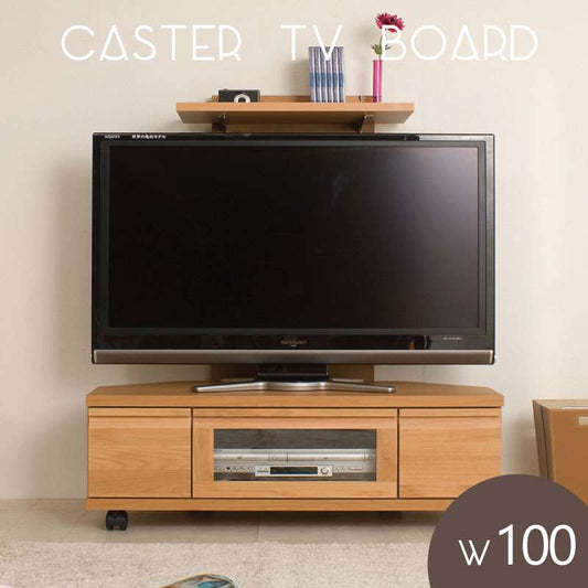 テレビ台ローボードおしゃれTV台完成品日本製100収納テレビボード木製32型扉収納付き木目調キャスターガラス32インチ