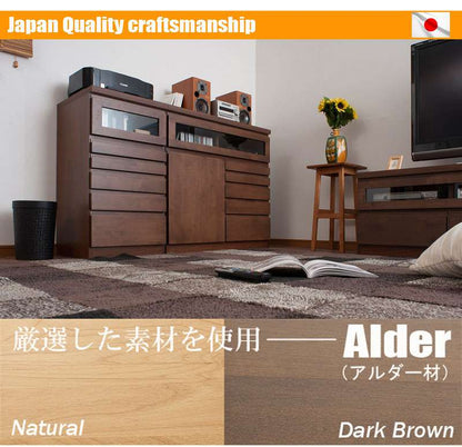 キャビネットサイドボード完成品日本製幅90収納ナチュラル電話代北欧モダン木製リビングスリム引き出しおしゃれロータイプ北欧チェスト
