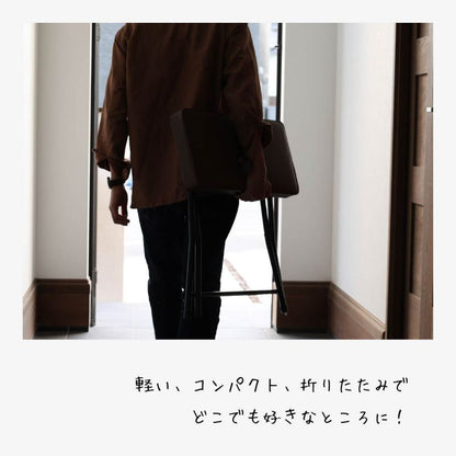 スツール椅子折りたたみ四角ウレタン低め玄関薄型クッションロースリム軽量コンパクト小型屋外合皮ベンチキャンプアウトドアおしゃれミニ小さいロータイプ軽い長方形皮革レザー庭スチール