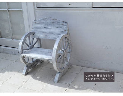 車輪ベンチ650【送料無料一人掛け天然木木製椅子チェア玄関庭バルコニーウッドデッキ屋外小型ガーデニングフラワーラックプランター台おしゃれカントリーブリティッシュ北欧ナチュラル家具】